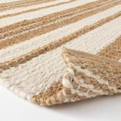 Riverton Striped Jute/Wool Area Rug Tan - Threshold™ Designed With Studio McGee -Home Series GUEST 0110659e 2efa 4ebf ba67 8ab0cc06e3ac