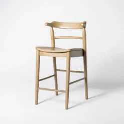 Kaysville Curved Back Wood Counter Height Barstool - Threshold™ Designed With Studio McGee -Home Series GUEST 023f7aed 536a 4f95 b97e 35970af67510