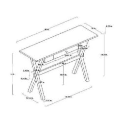 Wasatch Console Table With Drawer Off White - Threshold™ Designed With Studio McGee -Home Series GUEST 02913f12 4bf5 42fa 85af 414b3df69d0b