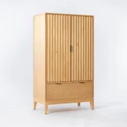 55" Thousand Oaks Wood Scalloped Cabinet - Threshold™ Designed With Studio McGee -Home Series GUEST 13793a96 4ce8 460c bb62 c7acc7187de8