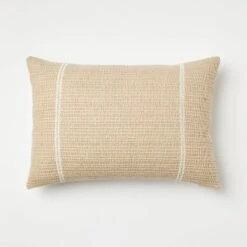 Oversize Embroidered Striped Throw Pillow Cream - Threshold™ Designed With Studio McGee -Home Series GUEST 1ddb9719 cee8 4fd1 9365 47a3d094f05c