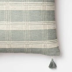 Woven Plaid Throw Pillow With Tassel Zipper - Threshold™ Designed With Studio McGee -Home Series GUEST 1df16719 4e19 4c97 8c66 09413c8521ec