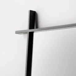 24" X 64" Footed Cross Corner Leaner Mirror Black - Threshold™ Designed With Studio McGee -Home Series GUEST 1fcf5868 90eb 48ab 9f43 956331307d8a