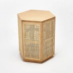Lomita Rattan Accent Table Natural - Threshold™ Designed With Studio McGee -Home Series GUEST 27815fad d8ad 4f13 8215 939a58baf0a2