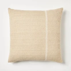 Oversize Embroidered Striped Throw Pillow Cream - Threshold™ Designed With Studio McGee -Home Series GUEST 2d9f3b4e 666b 4f8a b85f 53eccfa35884