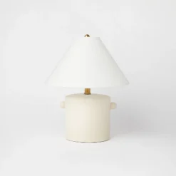 Ceramic Table Lamp With Knob Tan - Threshold™ Designed With Studio McGee -Home Series GUEST 380b12c5 3cb7 41cc ab6e 20b2a972dac9