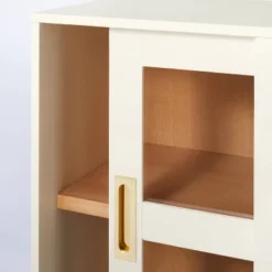 32" Promontory Sliding Glass 2 Door Cabinet - Threshold™ Designed With Studio McGee -Home Series GUEST 398e0eec bec3 45c1 95e7 a8239c467b48