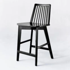 Linden Modified Windsor Wood Counter Height Barstool - Threshold™ Designed With Studio McGee -Home Series GUEST 3fda3172 f988 4187 9231 f1d74293e6cb