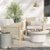 2pc Pasadena Outdoor Patio Chairs, Club Chairs Gray - Threshold™ Designed With Studio McGee -Home Series GUEST 4160abc5 5355 4d8d ab78 4194537e8ecf 1