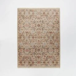 Rockland Hand Knotted Distressed Persian Style Rug Ivory - Threshold™ Designed With Studio McGee -Home Series GUEST 461c3425 35f3 4272 bdec cfd5c825b076