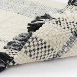 Laurelhurst Indoor/Outdoor Plaid Rug Black/White - Threshold™ Designed With Studio McGee -Home Series GUEST 47457b71 5c9b 42df 87fc 530893609812