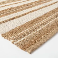 Riverton Striped Jute/Wool Area Rug Tan - Threshold™ Designed With Studio McGee -Home Series GUEST 48a8b553 2108 4165 b84a 8177c4bd6a0e