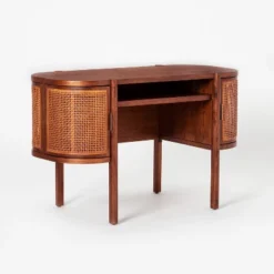 Portola Hills Caned Desk - Threshold™ Designed With Studio McGee -Home Series GUEST 4a49e5af daca 41f1 9c53 2c1e35b4bfff