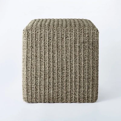 Lynwood Square Woven Cube Natural - Threshold™ Designed With Studio McGee 4 Lynwood Square Woven Cube Natural - Threshold™ Designed With Studio McGee - Image 2