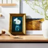 11" X 14" Floral Arrangement Framed Wall Canvas Gold/Navy - Threshold™ Designed With Studio McGee -Home Series GUEST 556f3719 c5eb 4889 9c54 465eabeef812