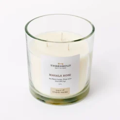 Clear Glass Masala Rose Candle White - Threshold™ Designed With Studio McGee 12 Clear Glass Masala Rose Candle White - Threshold™ Designed With Studio McGee -Home Series GUEST 6158848c d4f8 4efe 93c4 8a58a533ee09