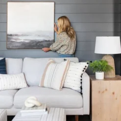 Lynwood Square Upholstered Cube - Threshold™ Designed With Studio McGee -Home Series GUEST 6427eddb 4107 4c90 98b8 91f4c8333e20