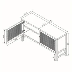 Palmdale Woven Door Console - Threshold™ Designed With Studio McGee -Home Series GUEST 6d225f38 58c8 4d6f a350 e4de6fff4cf2