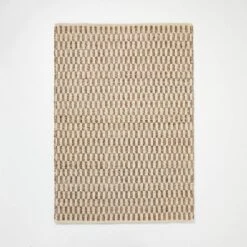 Checkered Stripe Rug Brown - Threshold™ Designed With Studio McGee -Home Series GUEST 717c7841 3032 4250 850a 76c5ab372d6b