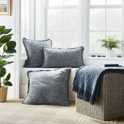 Lynwood Square Woven Cube Natural - Threshold™ Designed With Studio McGee 3 Lynwood Square Woven Cube Natural - Threshold™ Designed With Studio McGee