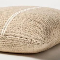 Oversize Embroidered Striped Throw Pillow Cream - Threshold™ Designed With Studio McGee -Home Series GUEST 7dd145f8 7ecb 4861 8dbf 249739ba392d