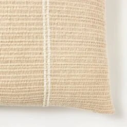 Oversize Embroidered Striped Throw Pillow Cream - Threshold™ Designed With Studio McGee -Home Series GUEST 86014e9e aaae 4e0a 84a1 3e3bcdc67ccd