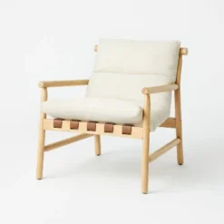 Holly Sling Back Accent Chair Cream/Natural - Threshold™ Designed With Studio McGee -Home Series GUEST 89c26202 7ef9 4ca1 a497 96396e2fb05c