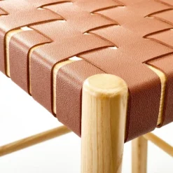 Cliff Haven Solid Wood With Woven Seat Counter Height Barstool - Threshold™ Designed With Studio McGee -Home Series GUEST 8b1ab89f fb1d 44ca acb1 67bb24a95b39