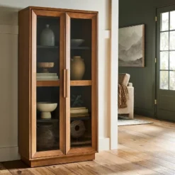 Kennington 2 Door Display Cabinet - Threshold™ Designed With Studio McGee