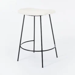 Clarkston Metal Counter Height Barstool With Upholstered Seat - Threshold™ Designed With Studio McGee 18 Clarkston Metal Counter Height Barstool With Upholstered Seat - Threshold™ Designed With Studio McGee -Home Series GUEST a86feba4 4168 43e4 b718 43ae445afc85