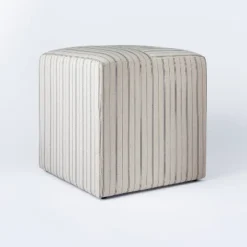 Lynwood Square Upholstered Cube - Threshold™ Designed With Studio McGee -Home Series GUEST b4c05613 02fb 4836 9f47 a7512f9a187c