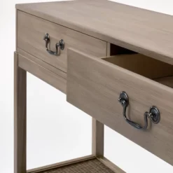 Brandeis Woven Console Table Brown - Threshold™ Designed With Studio McGee -Home Series GUEST b85f0ef4 7731 4038 aec9 bac43e1890ea