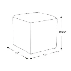 Lynwood Square Upholstered Cube - Threshold™ Designed With Studio McGee -Home Series GUEST c2f42775 98a7 4d45 abf0 4fc9948bbcdf