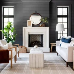 Lynwood Square Upholstered Cube - Threshold™ Designed With Studio McGee -Home Series GUEST ce8f5b54 c5af 4eb3 b554 ef00d37469a8