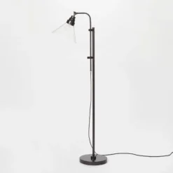 Glass Shepherd Floor Lamp Black - Threshold™ Designed With Studio McGee -Home Series GUEST cf1d4f1e 6cd6 4c2d 91bb 5f8eee53201a