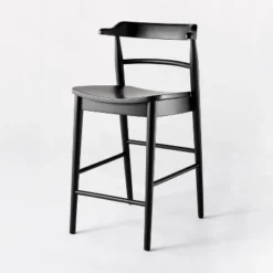 Kaysville Curved Back Wood Counter Height Barstool - Threshold™ Designed With Studio McGee -Home Series GUEST d21e6bf0 f7dc 462d b6fb 696cfe37d8fe
