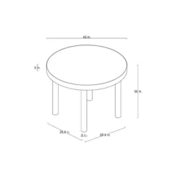 Northvale Round Wood Dining Table - Threshold™ Designed With Studio McGee -Home Series GUEST d6a4b332 213c 4a65 807a feb3bf9b8317