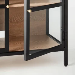 Crystal Cove Glass TV Stand For TVs Up To 59" - Threshold™ Designed With Studio McGee -Home Series GUEST d7fbde89 0a6e 4100 a386 891e235e63ea