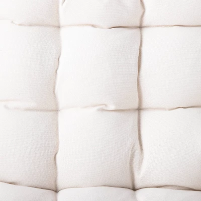 Wicker & Metal Outdoor Patio Chair, Egg Chair Natural - Threshold™ Designed With Studio McGee 7 Wicker & Metal Outdoor Patio Chair, Egg Chair Natural - Threshold™ Designed With Studio McGee - Image 5