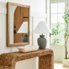 24" X 30" Woven Check Wall Mirror Natural - Threshold™ Designed With Studio McGee -Home Series GUEST e47b526c 62d2 4c15 8ba0 eb353c9e8344