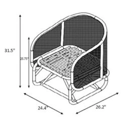 Rialto Woven Barrel Back Chair With Cushion - Threshold™ Designed With Studio McGee -Home Series GUEST e7a58e63 6ba0 4338 875a d6f5750dd233