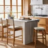 Emery Wood Counter Height Barstool With Upholstered Seat And Sling Back Natural - Threshold™ Designed With Studio McGee -Home Series GUEST e80d87fd 1c06 4894 849f a16b15851cc5