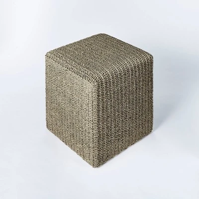 Lynwood Square Woven Cube Natural - Threshold™ Designed With Studio McGee 5 Lynwood Square Woven Cube Natural - Threshold™ Designed With Studio McGee - Image 3
