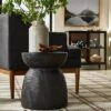 Grantsville Drum Accent Table Black - Threshold™ Designed With Studio McGee -Home Series GUEST edc153ae ed0a 45fd 929e 02767db20659