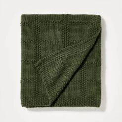 Grid Knit Throw Blanket - Threshold™ Designed With Studio McGee -Home Series GUEST f215dc3f 44a0 4c1b 9ed3 f6fe35bcd634